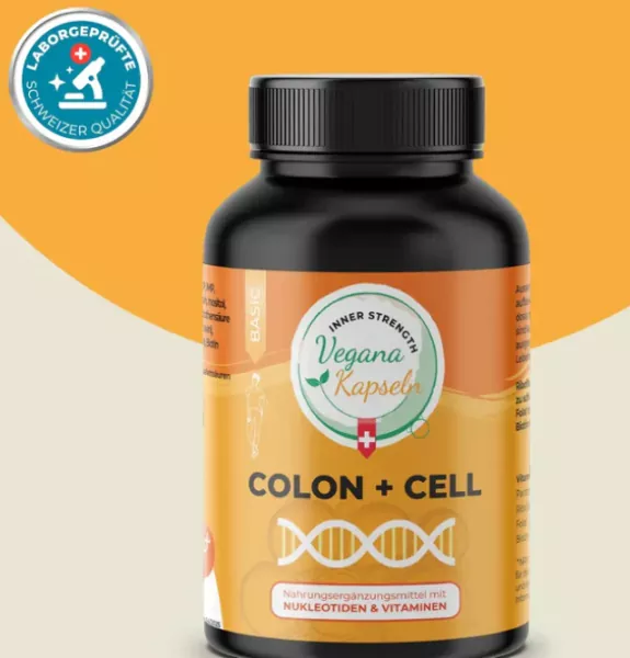 Colon & Cell Kapseln mit Nukleotide und Vitamine Colon & Cell Kapseln mit Nukleotide und Vitamine